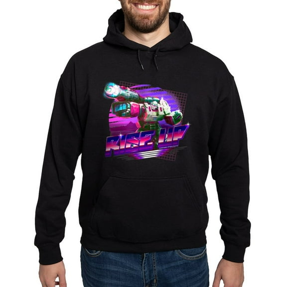 CafePress - Transformers Megatron Rise Up Hoodie (Dark) - Pullover Hoodie, Classic, Comfortable Hooded Sweatshirt