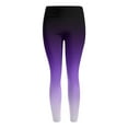 thumbnail image 3 of KDFJPTH Seamless Leggings Solid High Waist Casual Ankle Slim-Leg Leggings, 3 of 4