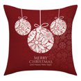 thumbnail image 5 of 4 Piezas Fundas Navideñas para Cojines,Navidad Reno,Funda de Cojín,Fundas Navideñas, 5 of 5