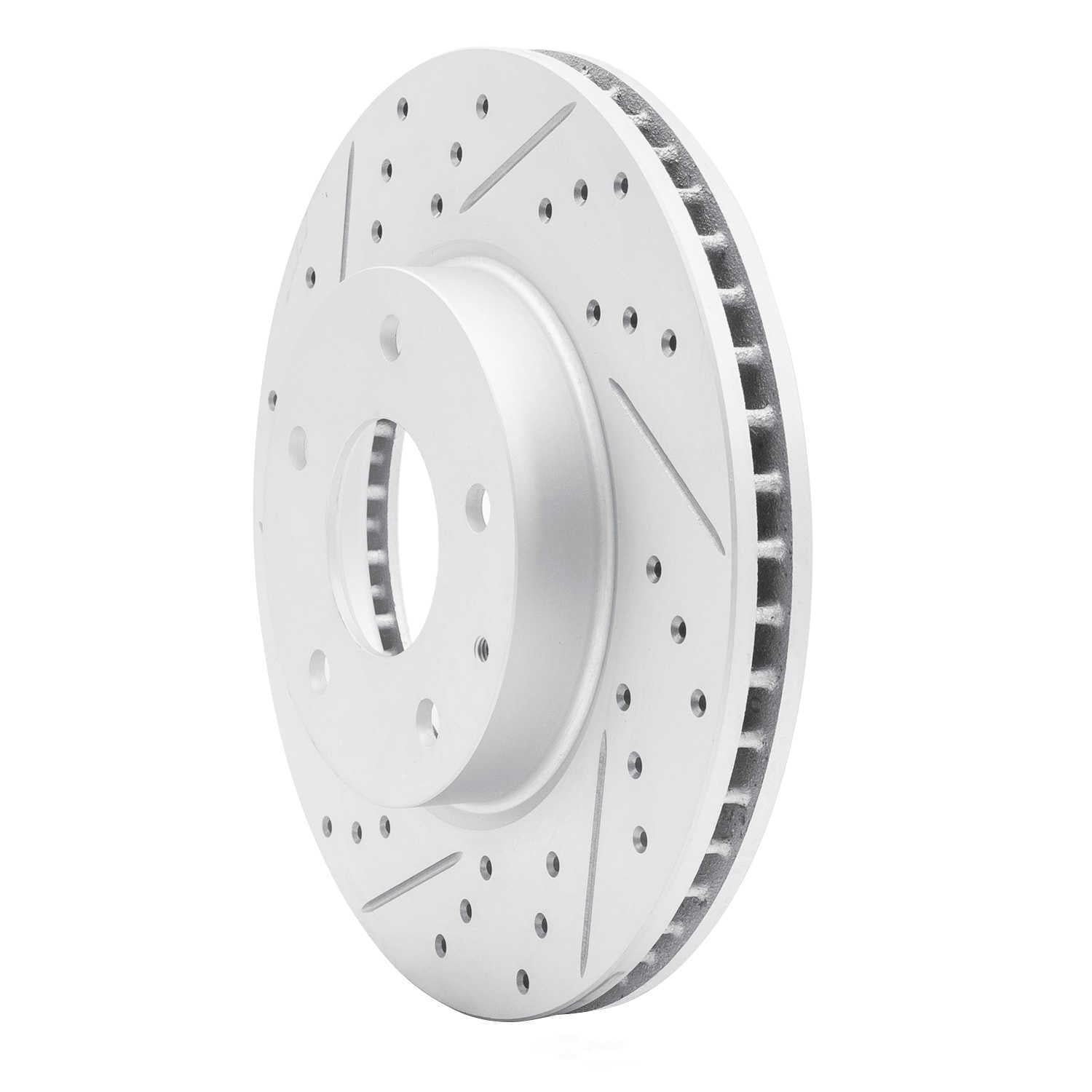 Dynamic Friction Company 830-80053L DFC Geoperformance Rotor - Drilled and Slotted