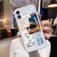 thumbnail image 1 of Funda transparente de gran arte estética David Mona Lisa para iPhone 12 PRO X XR XS SE20 TPU suave para iPhone 13 7 8 Plus 11 Pro MAX Tan Jianjun unisex, 1 of 2