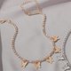 thumbnail image 2 of Collar con colgante de mariposa cubana con temperamento y diamantes de agua y mariposa de estilo hip hop, 2 of 5