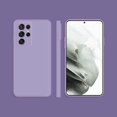 thumbnail image 2 of PANDACO Soft Shell Matte Pastel Purple Case for Samsung Galaxy S22 Ultra, 2 of 3