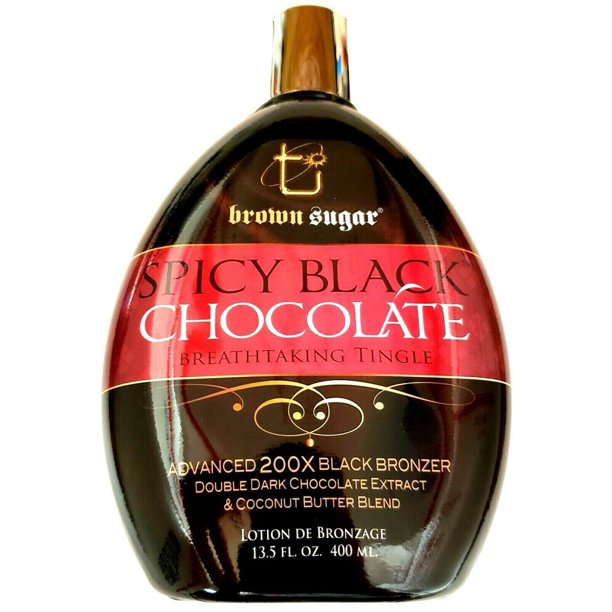 Brown Sugar Spicy Black Chocolate Tingle Bronzer Tanning Bed Lotion
