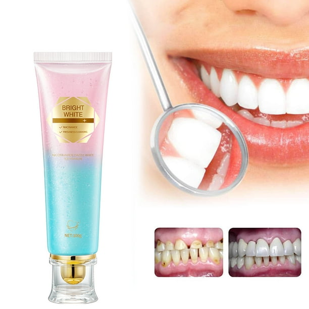 Fiudx Pasta Dental de Melocotón, Fórmula Quitamanchas Natural, Espuma Blanqueadora para Un Aliento Fresco, Cuidado Suave de Las Encías, Higiene Bucal Diaria, Uso Recomendado para Adultos, Envase de 1