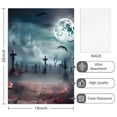 thumbnail image 2 of 2 Pcs Funny Kitchen Towels,Halloween Graveyard Scene Pattern Microfiber Dish Towels,Kitchen Tea Towels,Kitchen Towel Set (18" X 26"), 2 of 7