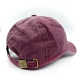 thumbnail image 4 of Women's Dog Mom Hat, Washed Adjustable Embroidered Denim Baseball Cap, 4 of 4