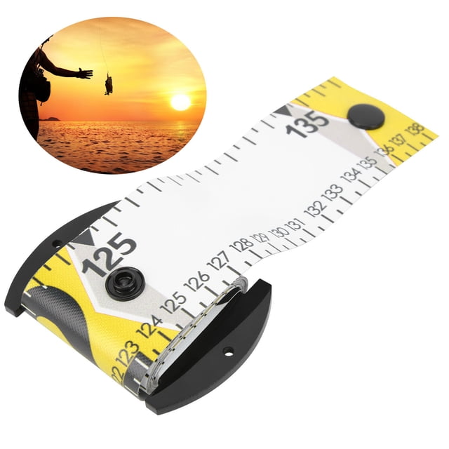 Measuring 138x5cm Fish Measuring Ruler Fish Measuring Tape Waterproof Fishing Measurement Tool