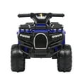 thumbnail image 6 of 6V Battery Operated Kids Electric Cars for Toddlers, 4 Wheeler Ride On Car with Single Drive, Battery Operated Electric ATV Realistic Toy Car with LED Headlights, Cool Taillight, Large Seat, Q12460, 6 of 13