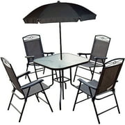 6-Piece Iron Frame Patio Set