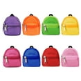 thumbnail image 1 of 8PCS Doll Backpack Mini Zipper Cute Doll Bag Doll Shoulder Bag Doll Knapsack, 1 of 10