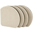 thumbnail image 3 of Super Sliders 7" Reusable Slide & Hide Sliders, Wood, Beige (4 Pk), 3 of 4