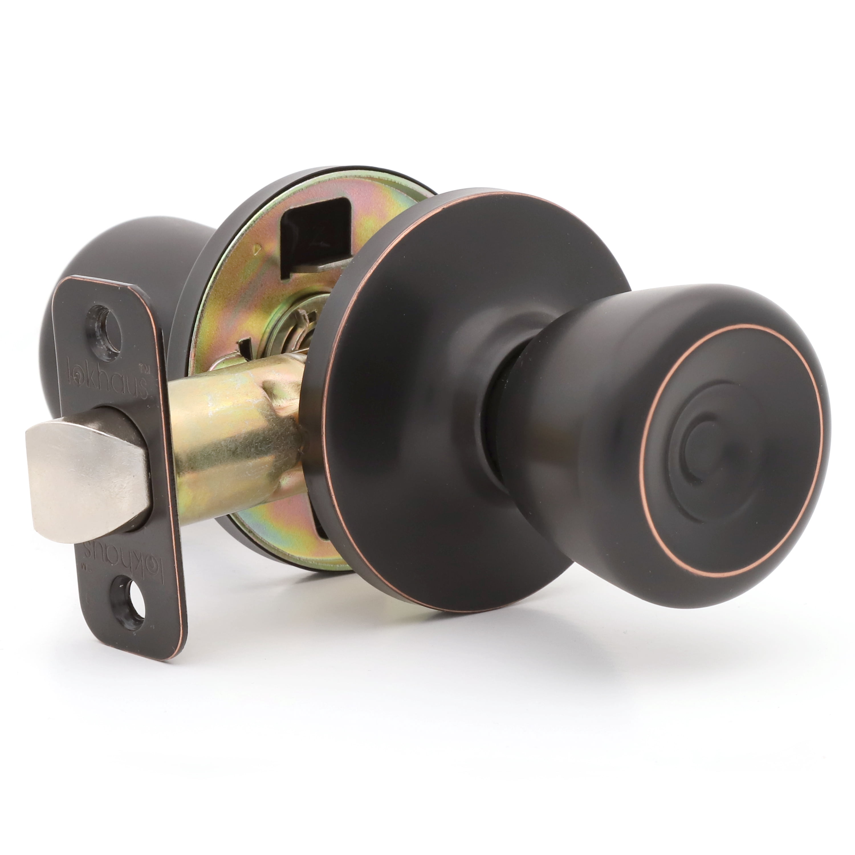 Lokhaus Passage Tulip Doorknob Oil Rubbed Bronze 2 Count