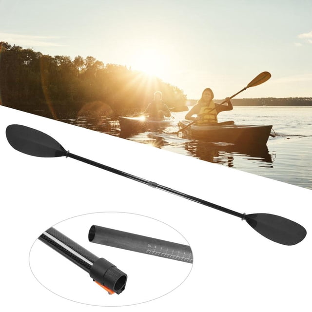 LHCER Double End Adjustable Angle Carbon Fiber Paddle Standup Paddles for Surfing Kayak Inflatable Boat,Portable Paddle,Paddle