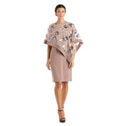 R&M Richards Women's Short Dress Poncho