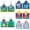 colour, variant on GFHFHITJ Kids Beach Towel for Boys Girls, Hooded Bath Towels Cape Bathrobe, Printed Wearable Beach Blanket for Travel Swimming Pool Beach Essentials