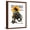 Brown Frame, variant on Art.com Little Spooners or Sunset Saturday Evening Post Cover, April 24,1926 Giclee Print by Norman Rockwell, White Frame Wall Art, 17" x 21"