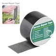 thumbnail image 2 of 1 Roll 2M Window Screen Repair Tape Window Screen Door Repair Kit Fiberglass Cloth Mesh Tape for Repair Holes Tears, 2 of 10