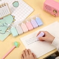 thumbnail image 6 of 6Pcs Mini Correction Tape Set Compact Smooth Rewrite Tape Portable White Out Tape Office Campus Stationery Supply for Writing Correction Daily Use, 6 of 9
