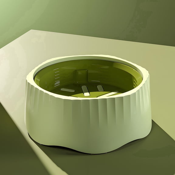 ASTOTSELL Slow Feeder Pet Food Bowl-Bowl Designed to Slow Eating, Promotes Healthy Digestion and Prevents Bloat, Ideal for Cats and Dogs (Matcha Green)
