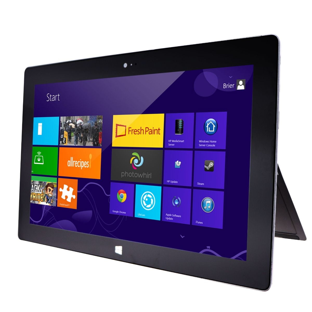 Microsoft Surface 2 P3w 10 6 Inch Wifi Only Tablet 32gb Magnesium Refurbished Walmart Com Walmart Com