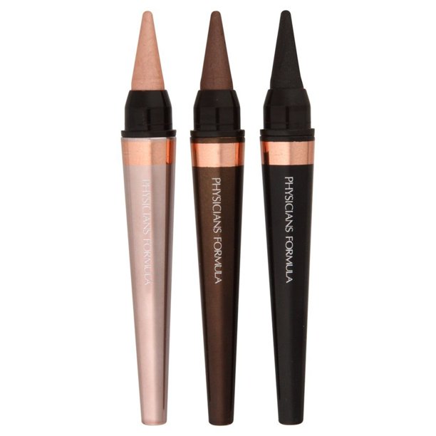 Physicians Formula Shimmer Strips Custom Eye Enhancing Kohl Kajal Eyeliner Trio, Natural Nude