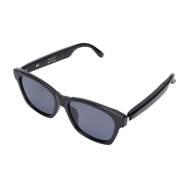 Lunettes Intelligentes à Commande Tactile, Lunettes de Soleil Audio avec Microphone et Haut-Parleur Intégrés, Lunettes de Soleil Intelligentes IA Étanches IP65, pour Sports de Plein Air, 168 Heures