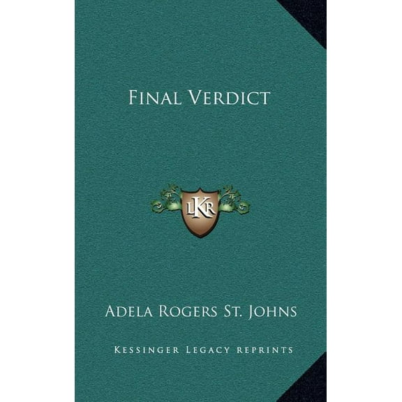 Final Verdict (Hardcover)