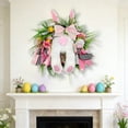 thumbnail image 6 of Luoshdecor Artificial Easter Bunny Butt Wreath ,Bunny Butt Ears Decorations for Front Door Welcome Sign Wreath Attachment, 6 of 6