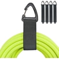 thumbnail image 1 of Extension Cord Holder Organizer, Extension Cord Hanger for Garage Organization and Storage, 16-Inch Heavy Duty Storage Strap for Extension Cord within 100ft, with Triangle Buckle ,4 Pack, 1 of 5