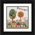 thumbnail image 1 of Robinson, Tamara 20x20 Black Ornate Wood Framed with Double Matting Museum Art Print Titled - Toy Box Train, 1 of 4