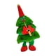 thumbnail image 1 of Muñeco de árbol de Navidad adorable, figura de peluche que canta y baila. EstiloD, 1 of 8
