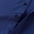 thumbnail image 5 of lcziwo on Sale Clearance 2025 Dress Shirts for Men Solid Long Sleeve Wrinkle-Free Formal Shirt Business Casual Muscle Fit Button Down Shirts Work Tops, 5 of 8