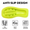 thumbnail image 2 of Stylish Women's Solid Color Sandals, Casual Square Toe High Heel Platform Slides, Comfortable Slip On Slippers, 2 of 6