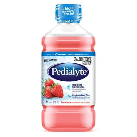 pedialyte flavored strawberry electrolyte oral solution