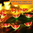 thumbnail image 3 of Cadena de luces Mudder Watermelon de 3 m y 40 LED con temporizador remoto, 3 of 6