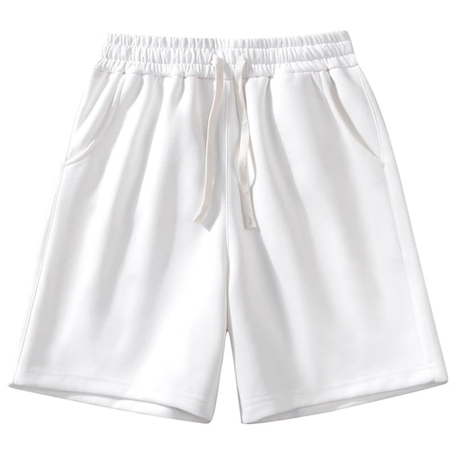 Diufon Men's Athletic Shorts Drawstring Waisted Outdoor Sport Shorts Spring Summer Hiking Shorts with Pockets
