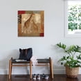 thumbnail image 3 of Art.com Animals on Safari IV Stretched Canvas Print Wall Art by Silvia Vassileva, 30" x 30", 3 of 4