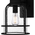thumbnail image 3 of Quoizel Bowles 1-Light Earth Black Outdoor Wall Lantern, 3 of 7
