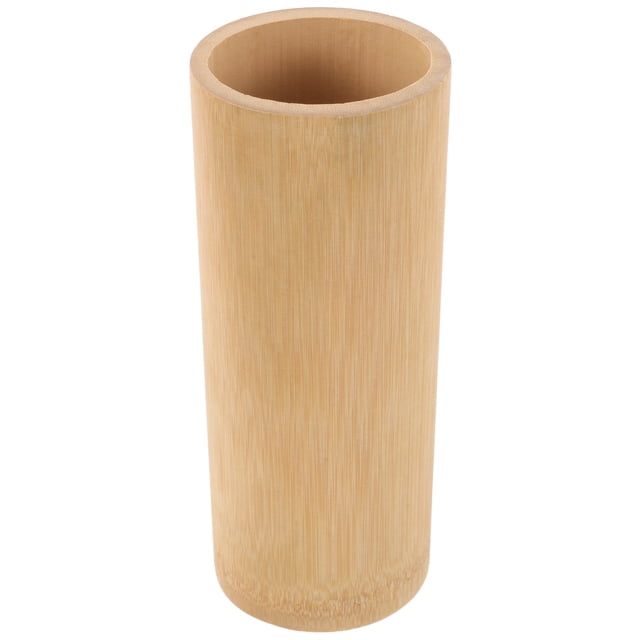 Soporte de bambú para utensilios de cocina, cubiertos, organizador de herramientas de cocina para espátula y cuchara.