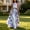 Light Blue, variant on Zehjuhan Women's Flowy Sleeveless Maxi Dress with Ruching Tie Waist & A-Line Silhouette – Floral Print for Party & Vacation Apricot,S