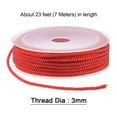 thumbnail image 2 of Unique Bargains Twisted Nylon Twine Thread Braided Nylon String Red 3mm, 2 of 6