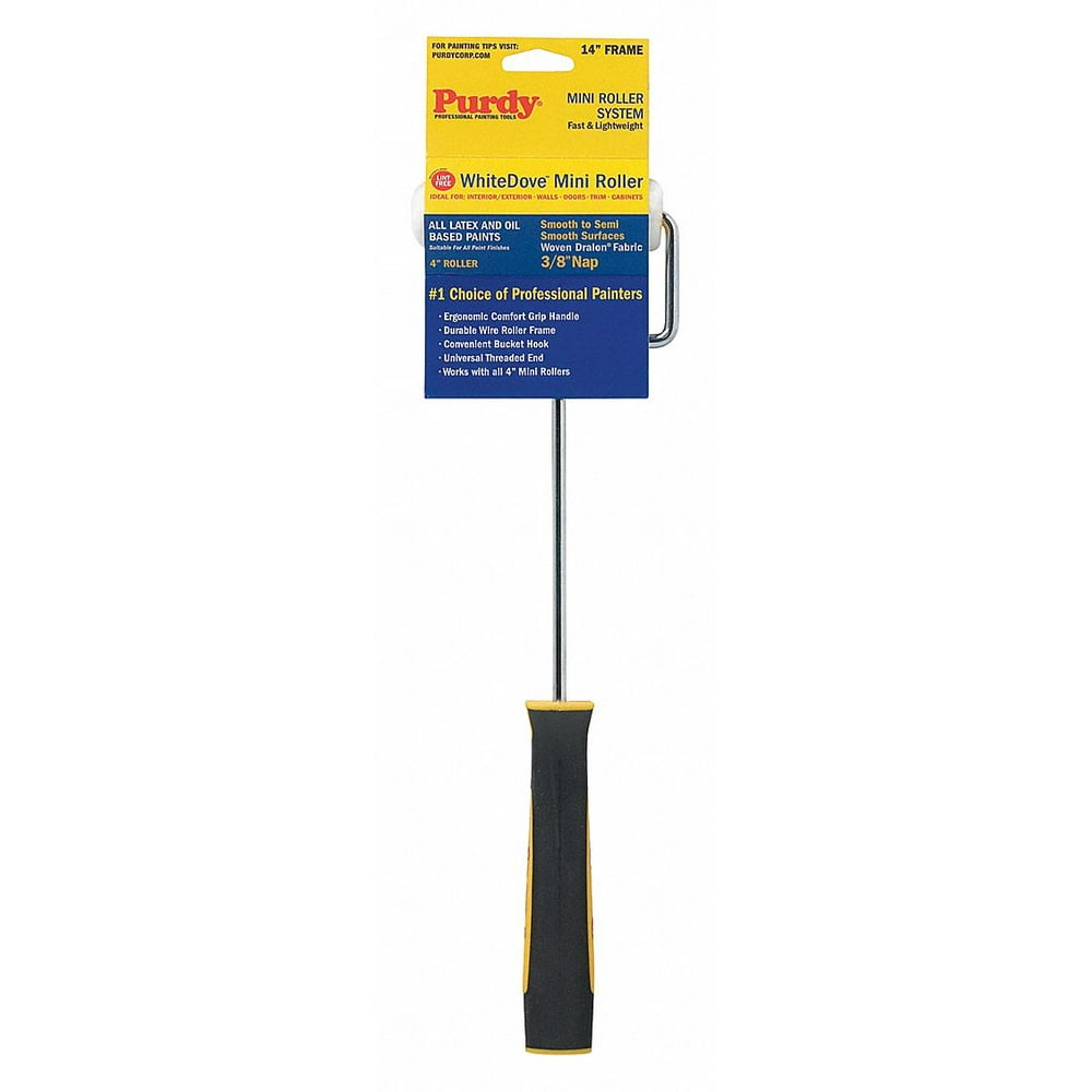 Purdy Paint Roller Frame,4 in.,Cageless HAWA 140743014