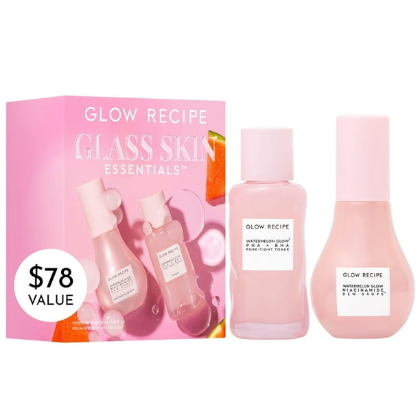 Suero de niacinamida para piel de vidrio, kit Glow Recipe, de Skincare