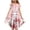 Multicolor, variant on LJEFF Girls Dress with Pocket, Short Sleeves Easter Print Flowy Tiered Skirt Crew Neck Casual Dresses for Kids Multicolor Size 4-5T
