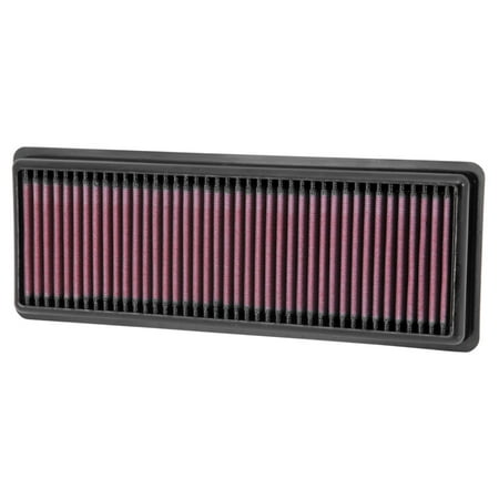 K&N Engine Air Filter: High Performance, Premium, Washable, Replacement Filter: 2012-2017 FIAT (500, Abarth), 33-2487