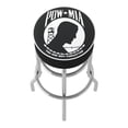 thumbnail image 5 of Trademark Gameroom P.O.W. Logo Bar Stool with Padded Seat, 5 of 5