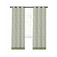 thumbnail image 7 of Green Floral Blackout Curtains for Bedroom/Living Room, Spring Flowers Thermal Insulated Kitchen Drapes with Grommets, Light Blocking Window Treatment, 2 Panels 42" x 84", 7 of 7