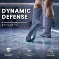 thumbnail image 5 of Yacht & Smith Mens Thermal Slipper Socks, Non-Skid with Gripper Bottom, Hospital Tube Socks, Assorted Colors (12 Pairs Assorted B, (10-13)), 5 of 7