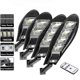 thumbnail image 1 of 5000w Upgraded 8000mah Solar Street Light Outdoor Waterproof Led For Garden Wall Adjustable Angle Solar Lamp With Modes Remote UYF, 1 of 5